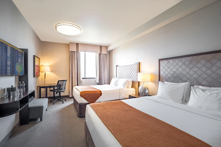 acclaim hotel calgary airport kamer.webp