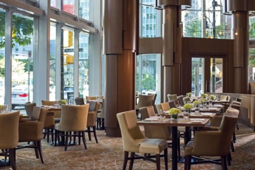 Vancouver Marriott Pinnacle Downtown restaurant